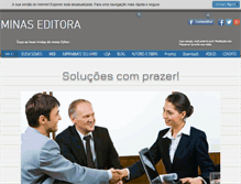 Tablet Screenshot of minaseditora.com